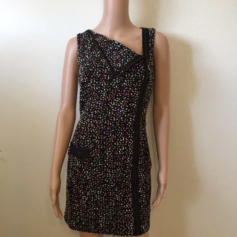 Laundry by Design office dress purple size 6 A-37